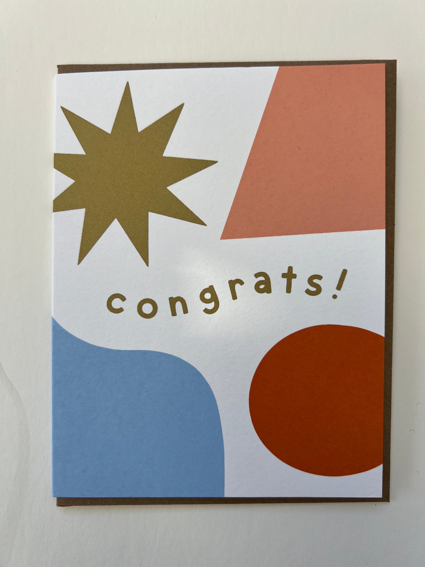 congrats greeting card
