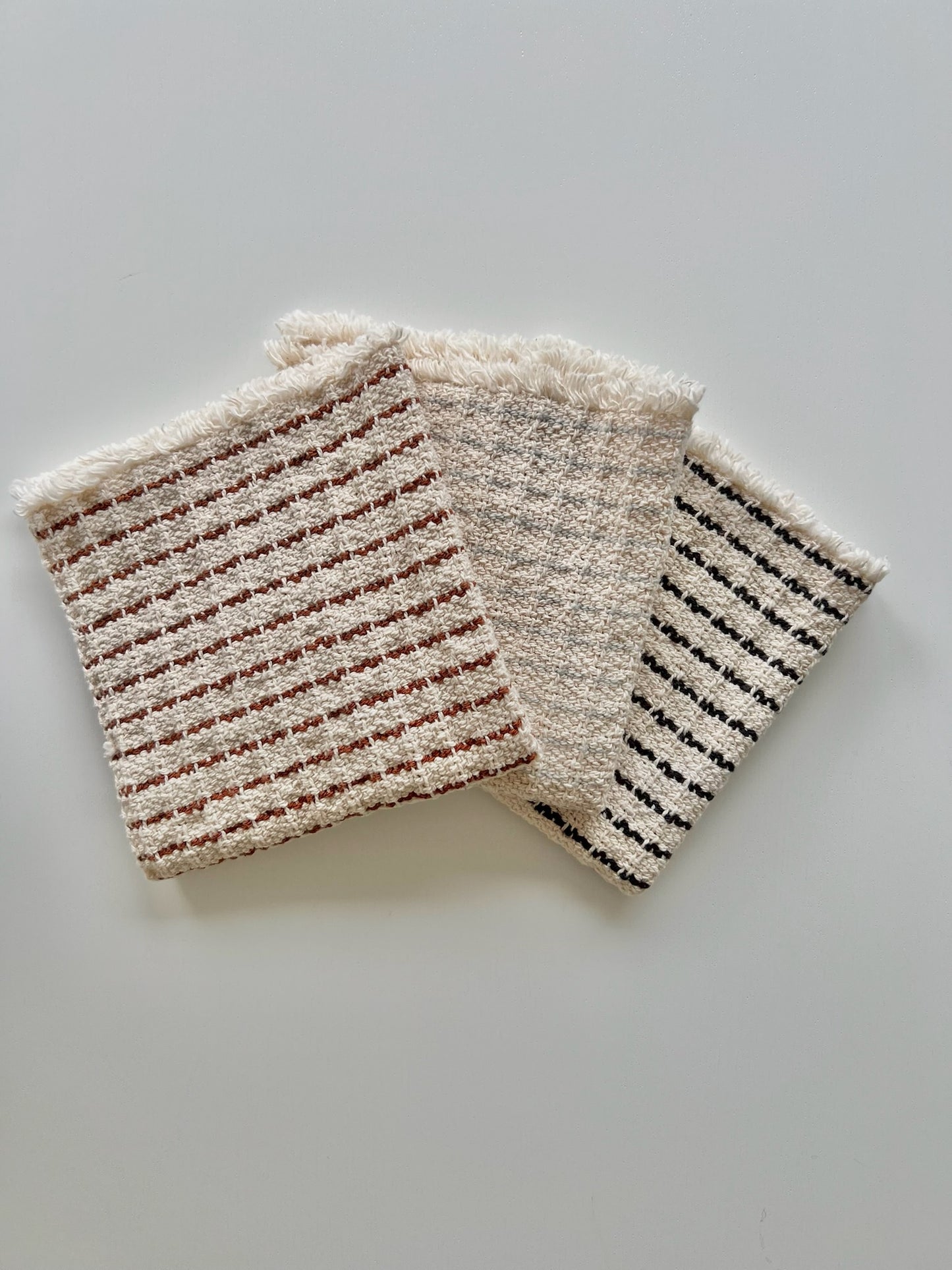 handwoven washcloth