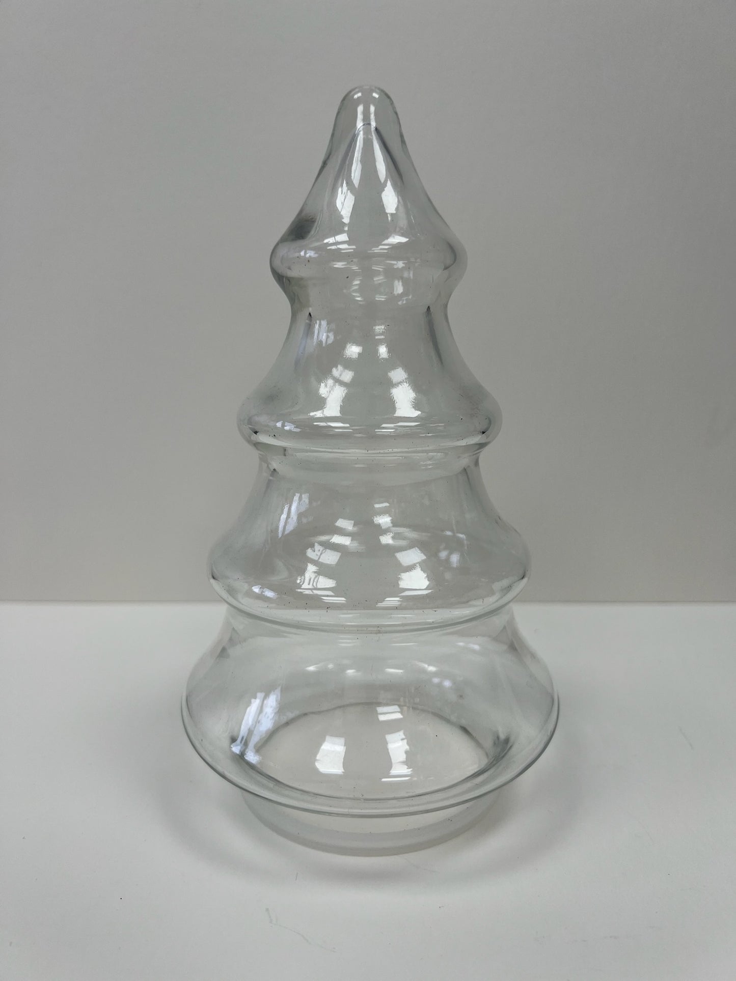 glass tree container, small