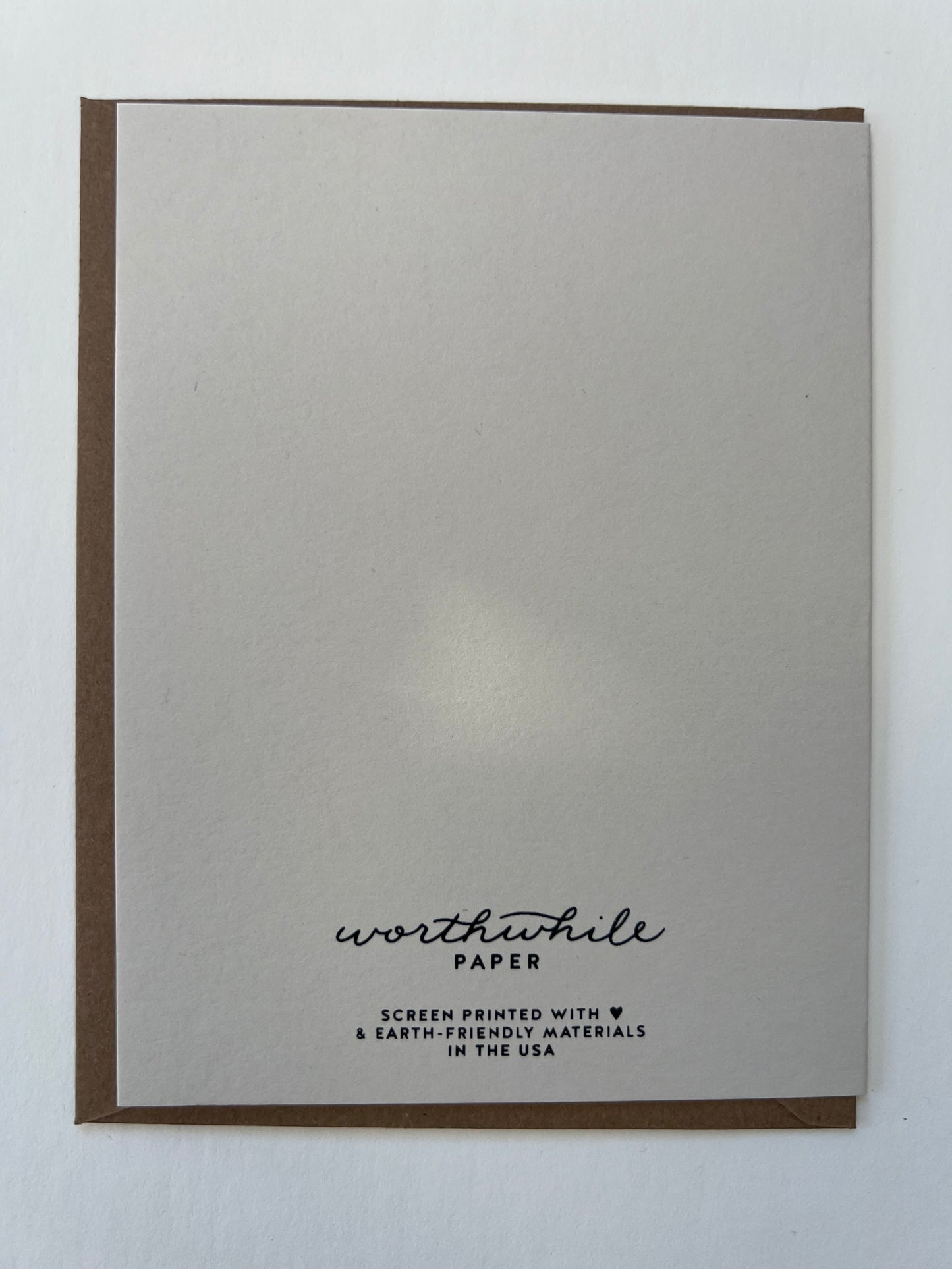 thank you greeting card