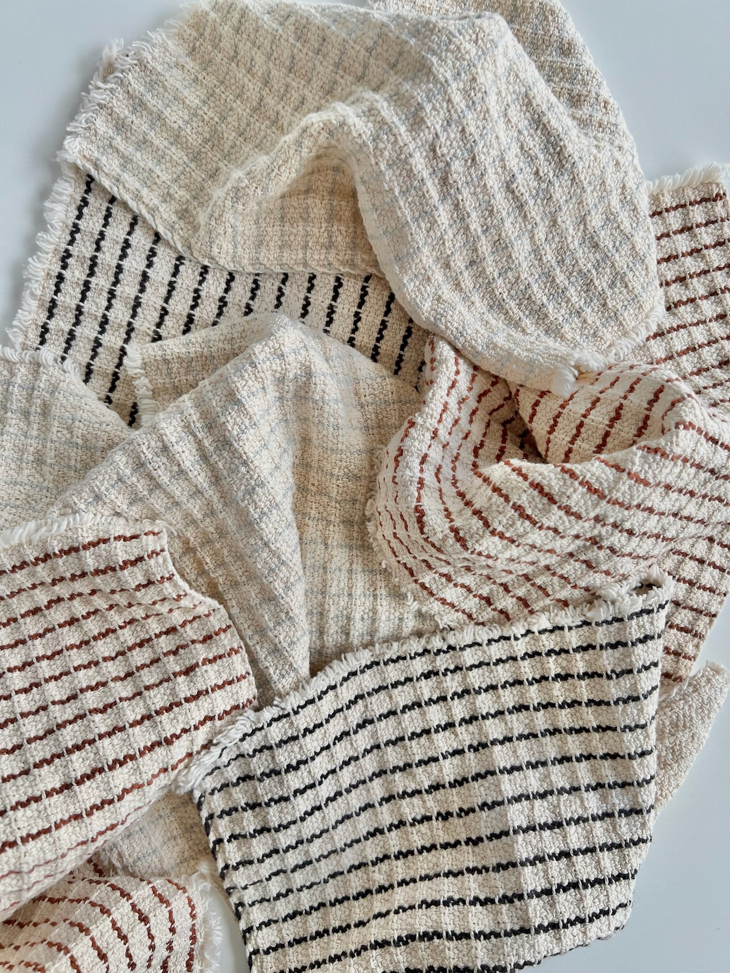 handwoven washcloth