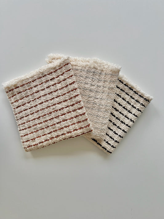 handwoven washcloth