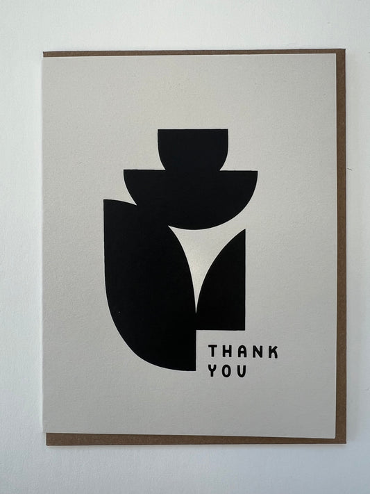 thank you greeting card