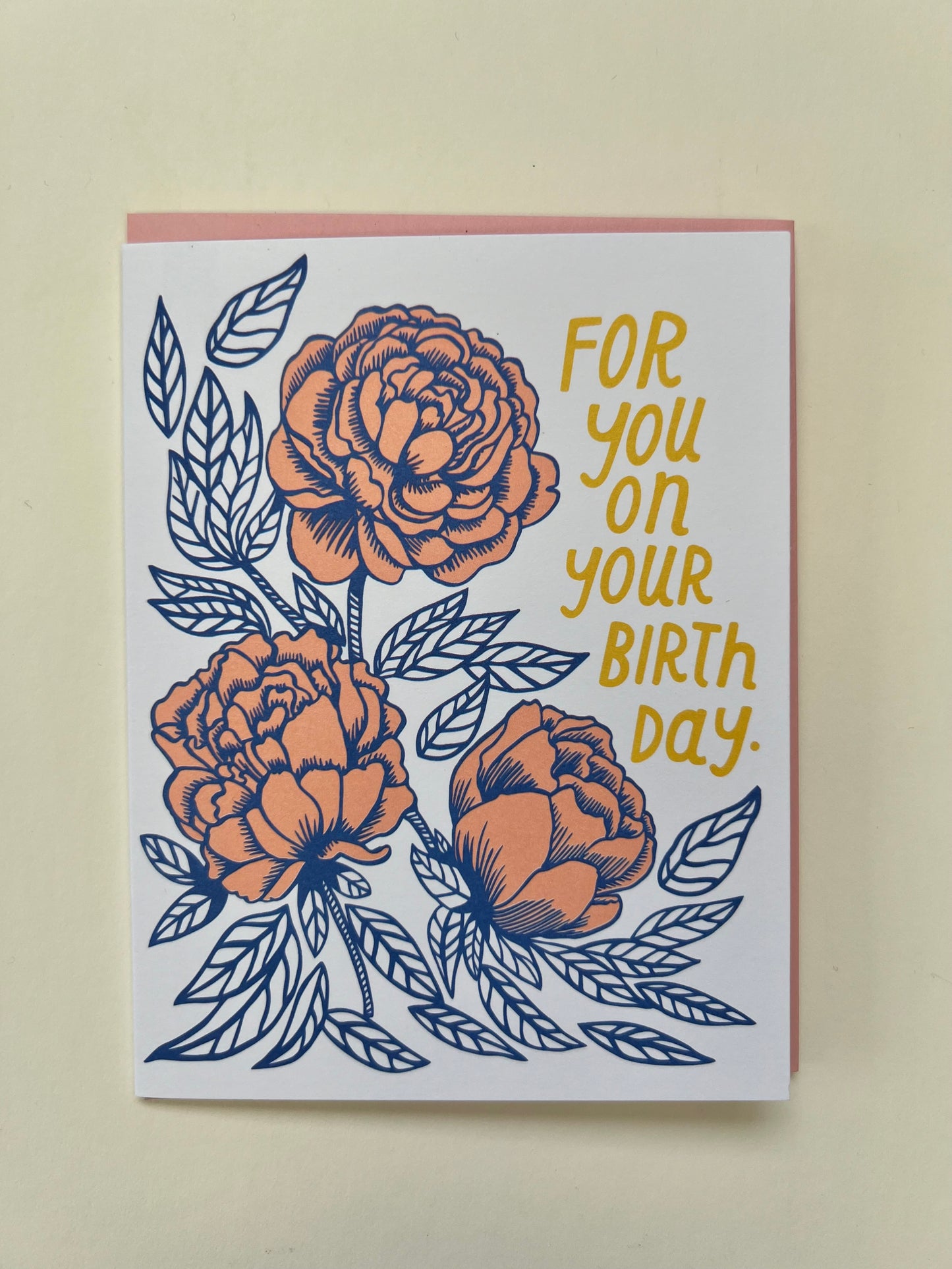 for you on your birthday greeting card